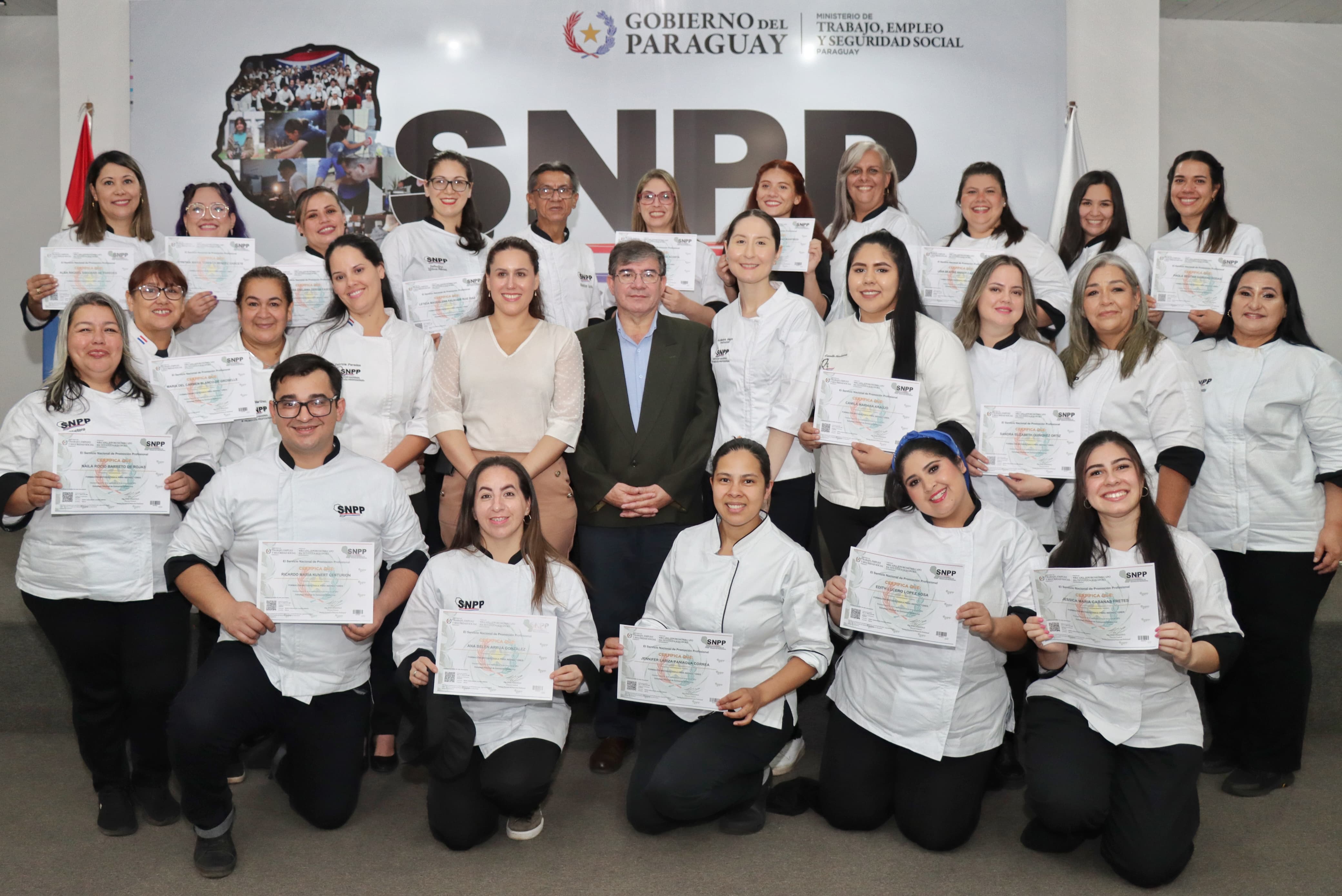 Clausura de Formación Metodológica para Instructores con énfasis en Gastronomía