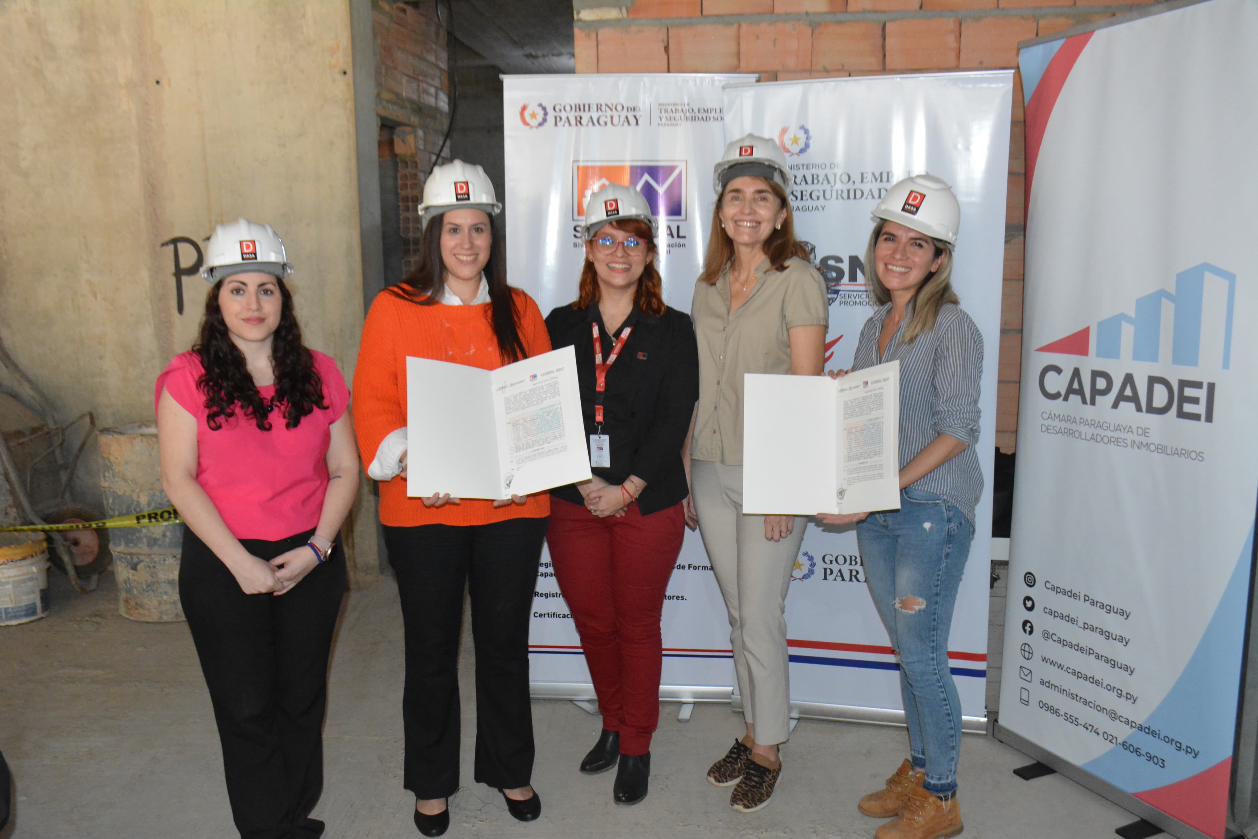 El SNPP recibe Resolución de Habilitación como Laboratorio de Observación para la Obra Edificio Punto en Asunción