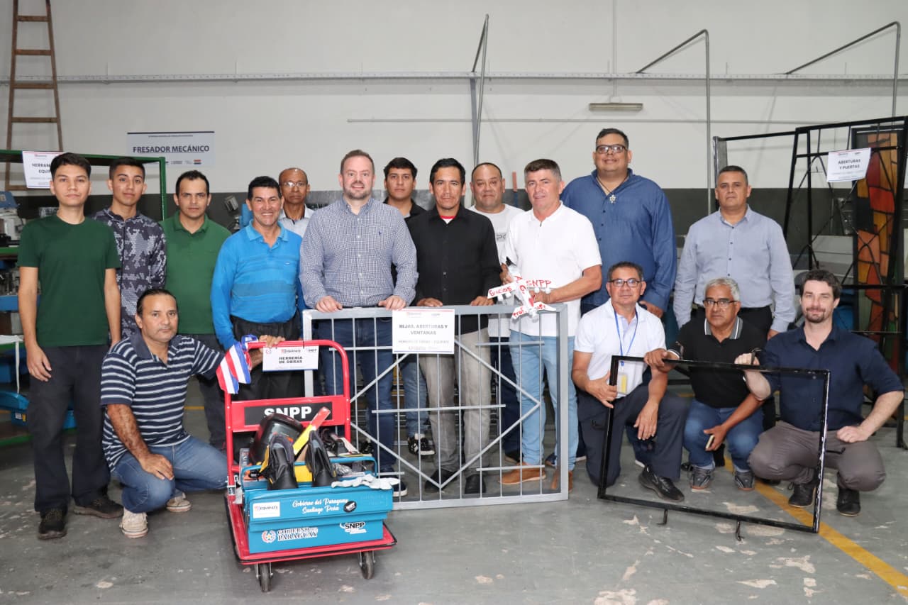 Equipate | Egresados de Herrería presentan sus trabajos finales en el SNPP Central 